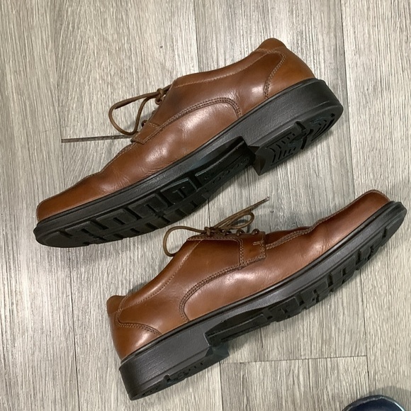 ECCO Helsinki Lace‎ Up Brown Leather Oxfords size 11 main image 7